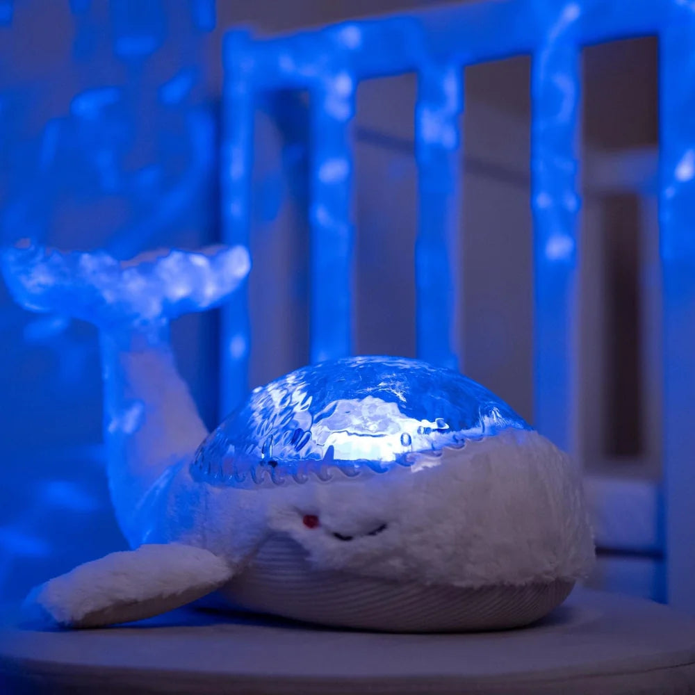Lampada Notturna Tranquil Whale - Bianca