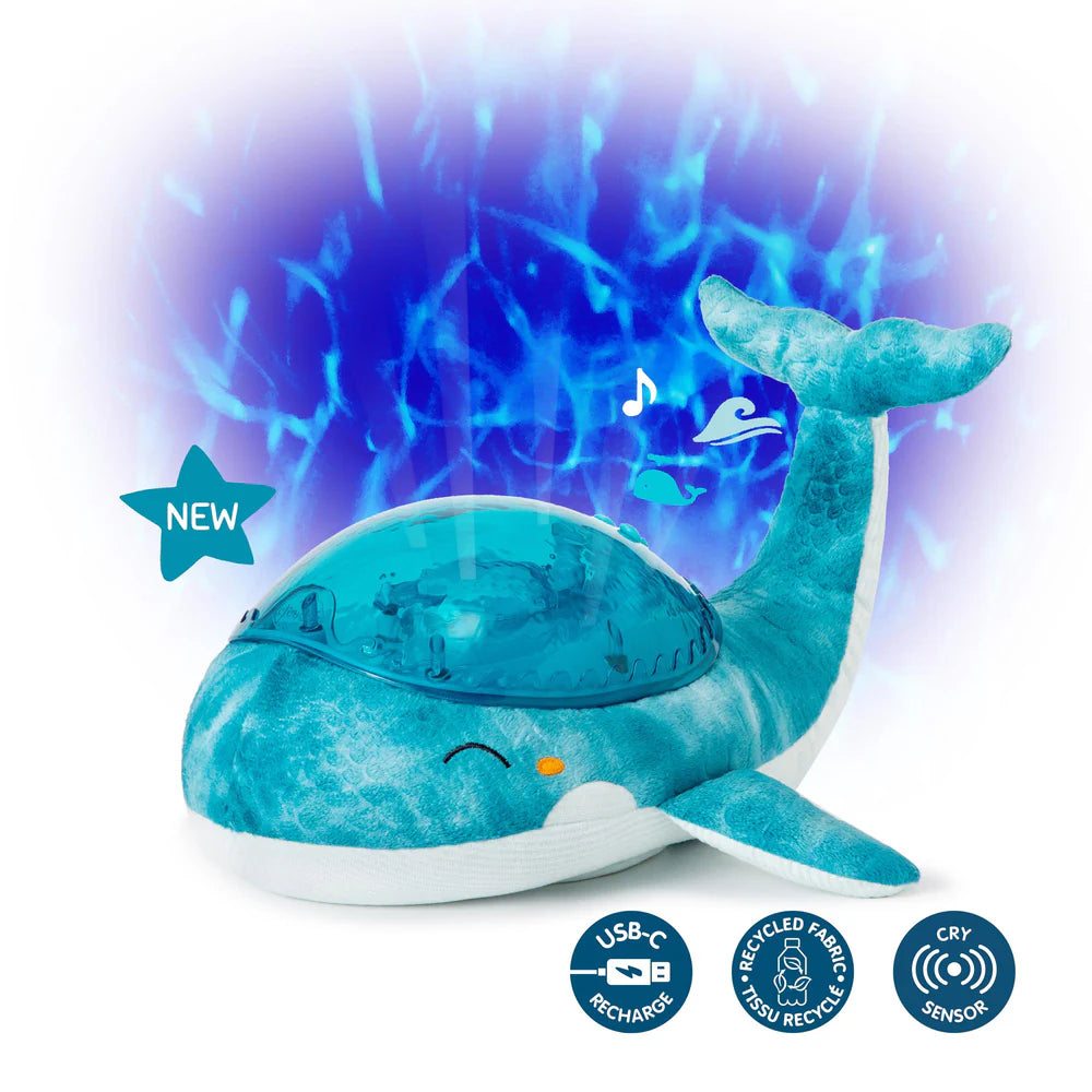 Lampada Notturna Tranquil Whale-Blue Cloud B - Scandi Kids Concept Store