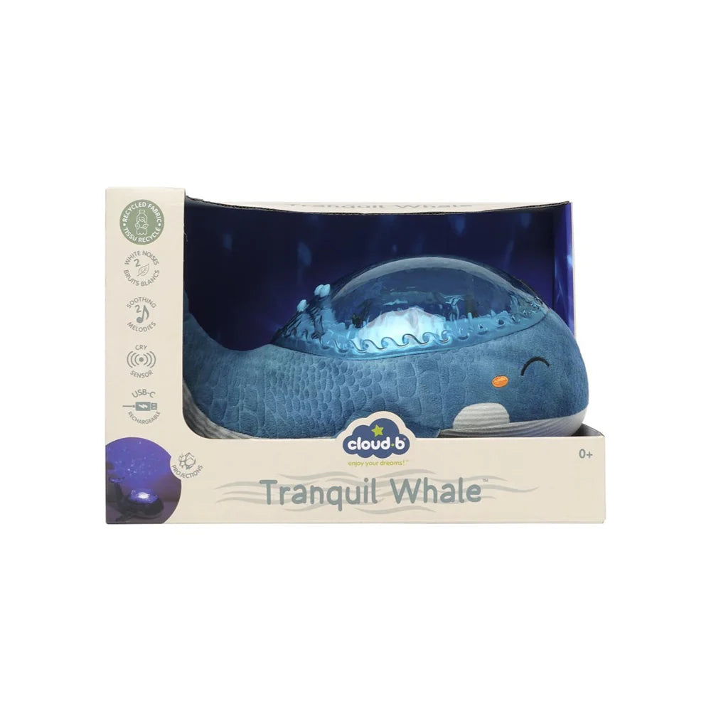 Lampada Notturna Tranquil Whale-Blue Cloud B - Scandi Kids Concept Store