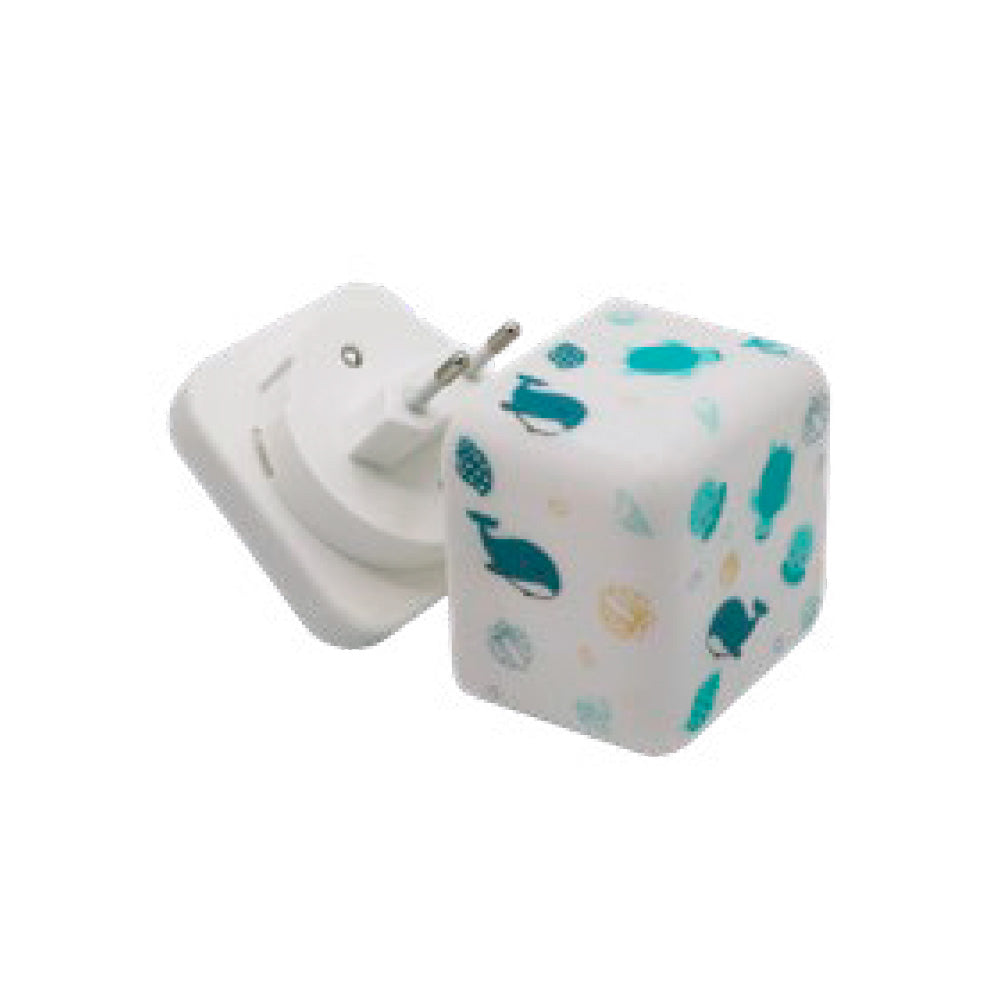 LUCE / LAMPADA notturna PORTATILE per neonati e bambini CUBE B™ – Whale– Cloud B