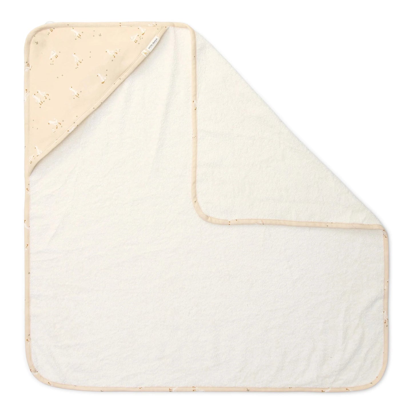 Mantella da bagno - Bianca - 75 x 75 - Newborn Naturals - Little Goose