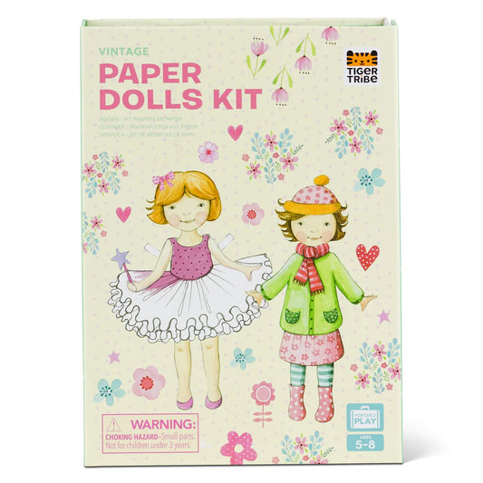 Tiger Tribe - Paper Dolls Kit - Vintage