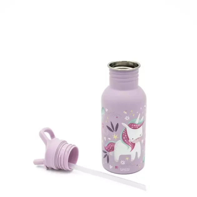 Borraccia in acciaio inox da 500 ml - Unicorno - SASSI
