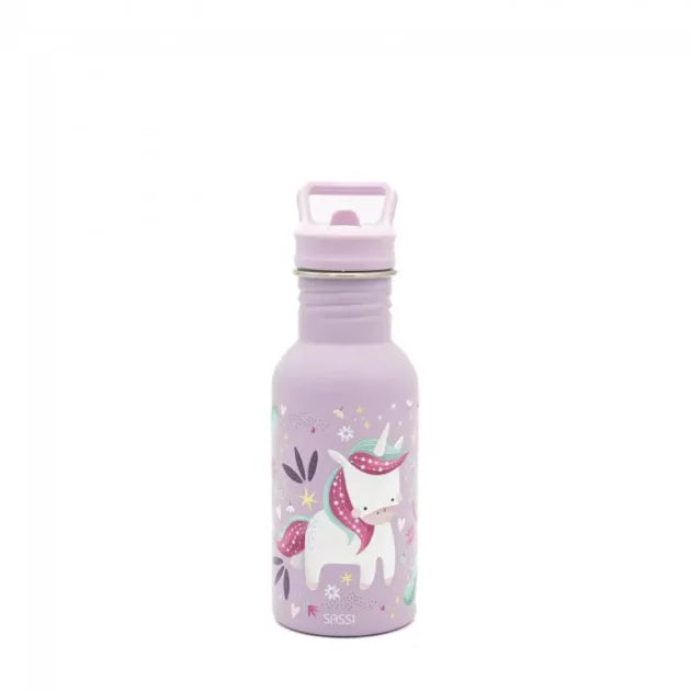Borraccia in acciaio inox da 500 ml - Unicorno - SASSI