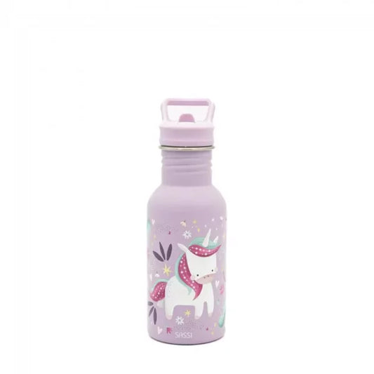 Borraccia in acciaio inox da 500 ml - Unicorno - SASSI