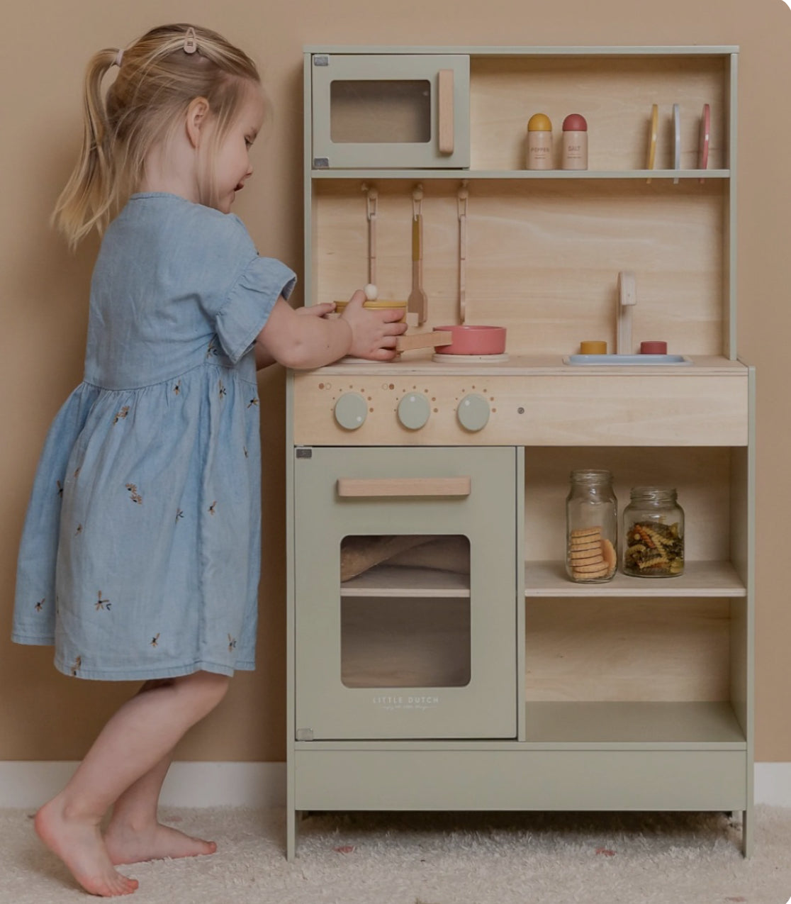 Play kitchen fsc - cucina in legno little dutch