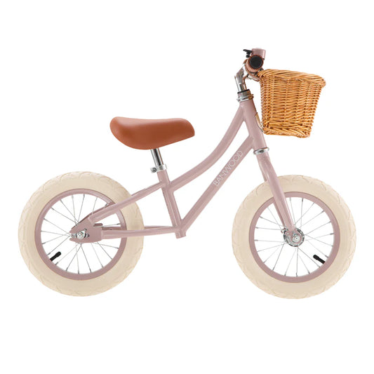 Mimu - Balance bike vintage Banwood - Dustypink