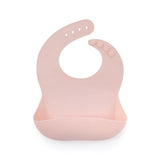 Bavaglino in silicone Soina - Rosa pastello
