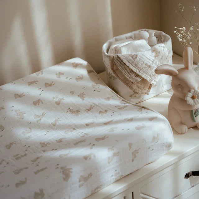 Copri fasciatoio - Bianco - Newborn Naturals - Baby Bunny - 50X70