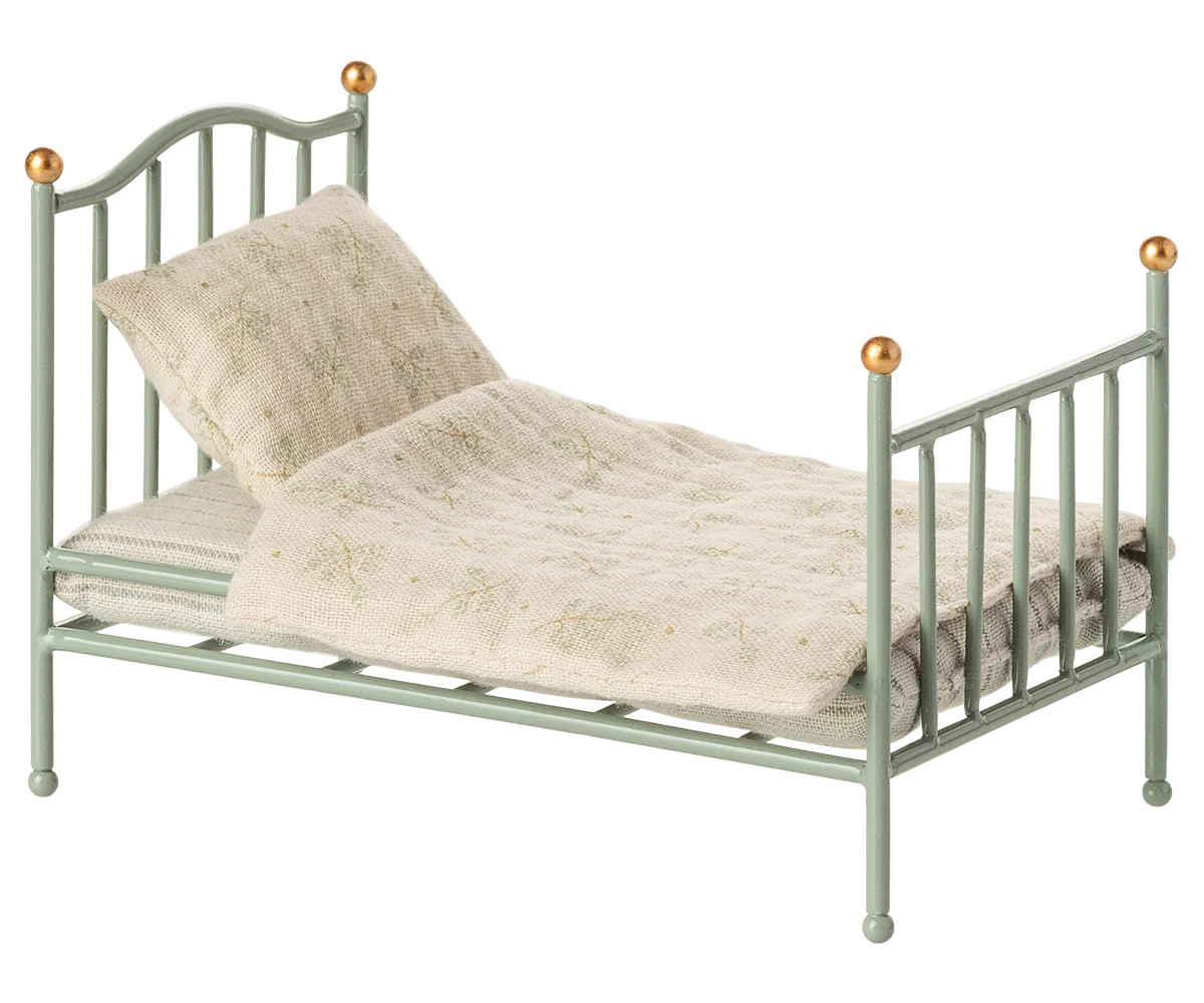 Letto singolo vintage, Mouse - Mint
