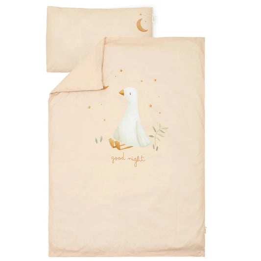Copripiumino per culla  110x140 - Beige - Newborn Naturals - Little Goose