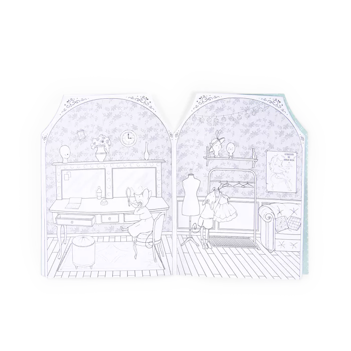 Quaderno 170 adesivi - Moulin Roty