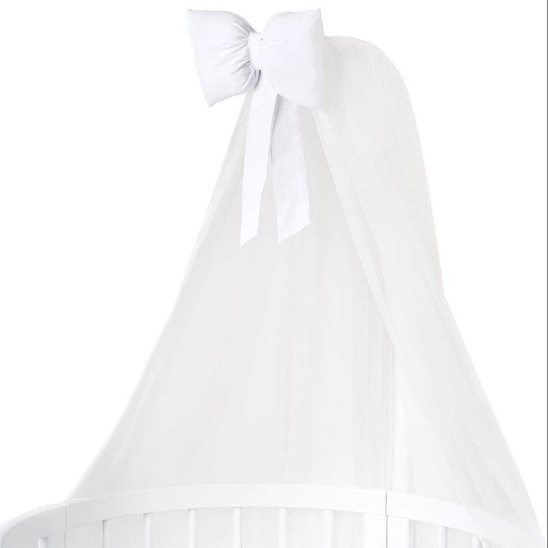 Saru - Zanzariera culla in tulle con fiocco di cotone - Scandi Kids Concept Store