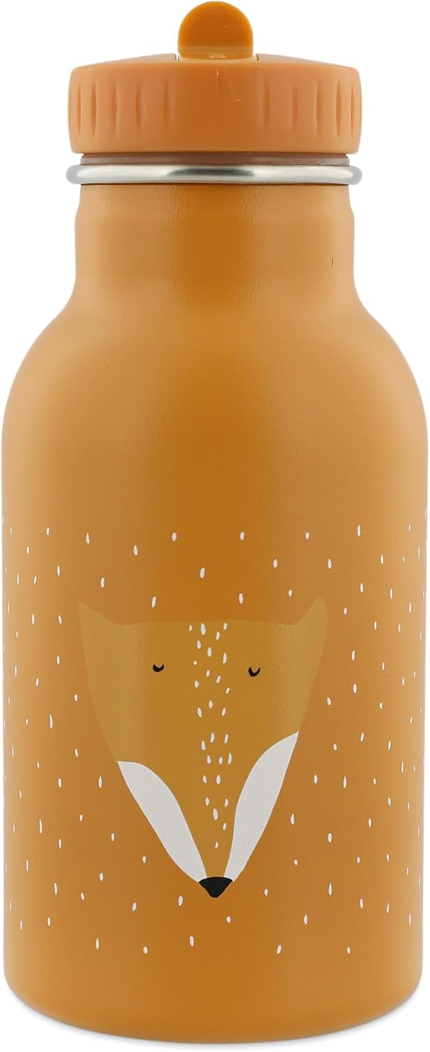 PELLI - Trixie - Borraccia termica per bambini, in acciaio inossidabile, 350 ml - Mr Fox (Copia)