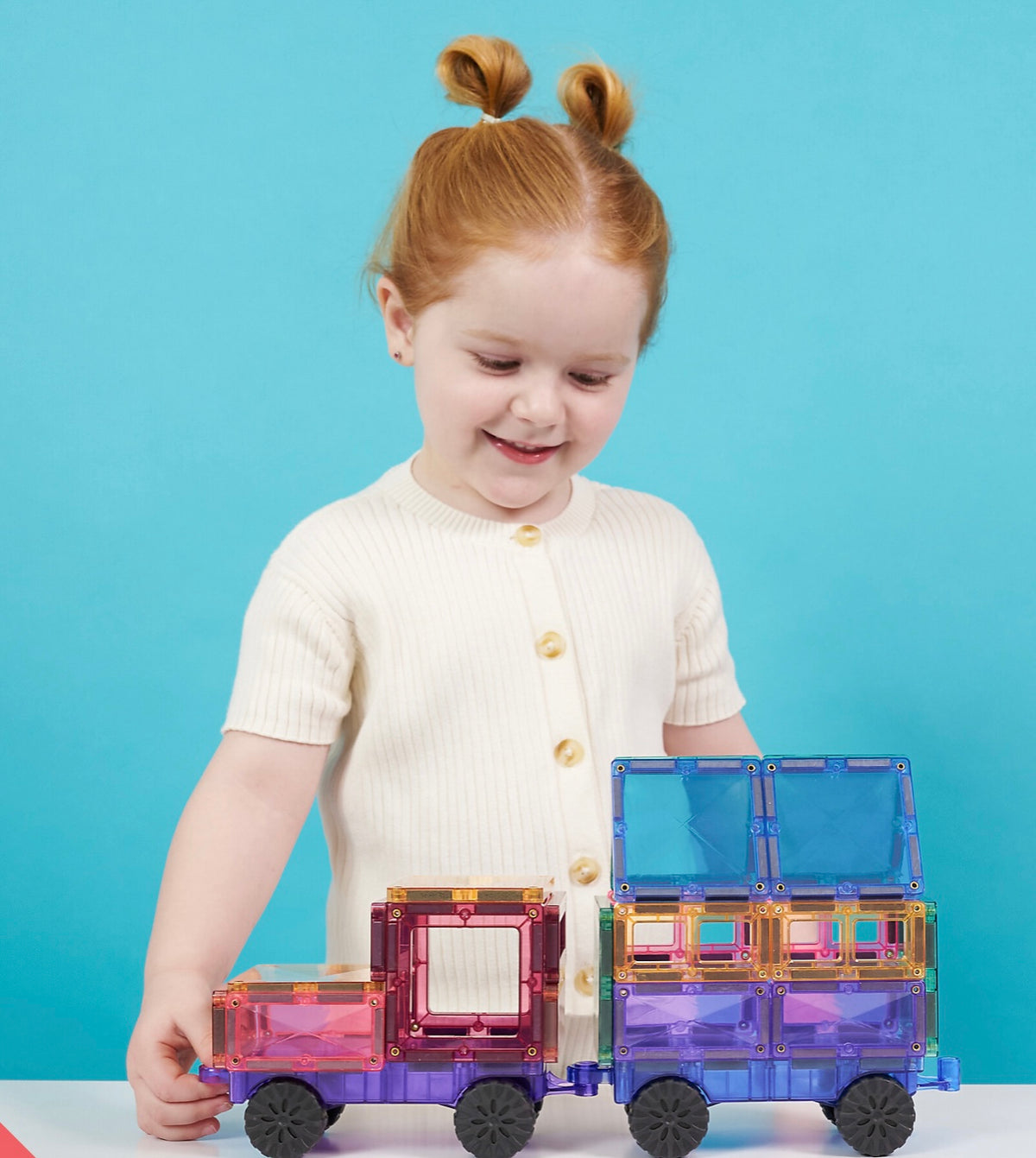 Connetix - 26 Pezzi - Pacco Movimento - Pastello - 100% Plastica ABS Atossica - Apprendimento STEM!