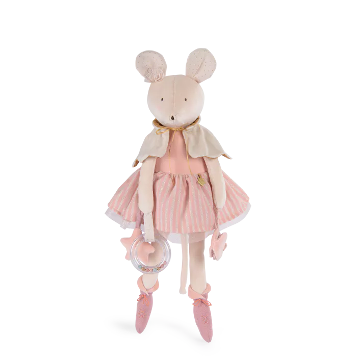 Grande peluche topo rosa - Moulin Roty