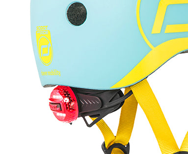 Scoot and  Ride  Helmet steel casco celeste XXS-S: circonferenza  45 – 51cm