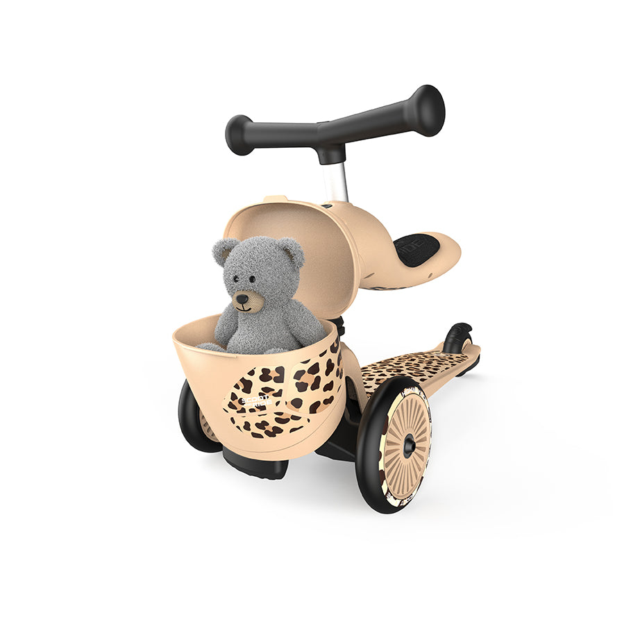 Scoot and  Ride  Highwaykick One Lifestyle Leopard