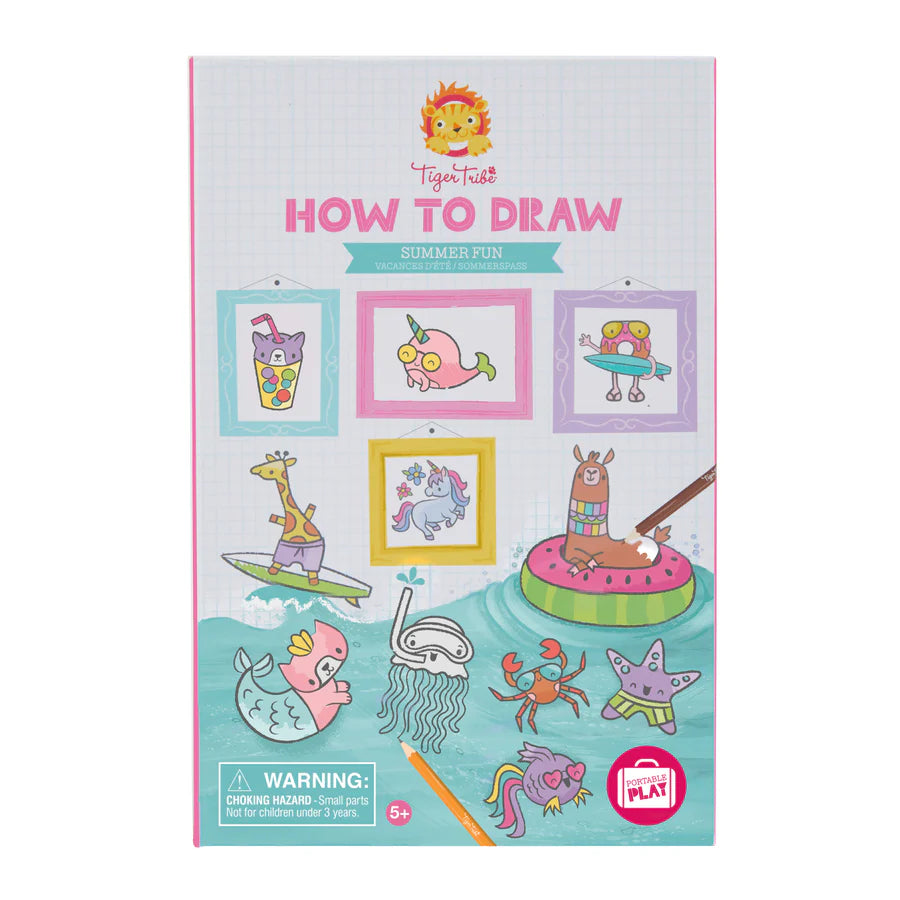 Tiger Tribe - Colouring Sets Come disegnare -Summer Fun