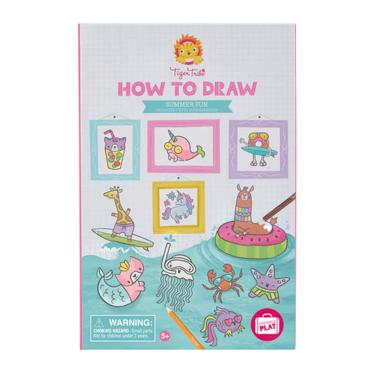 Tiger Tribe - Colouring Sets Come disegnare -Summer Fun