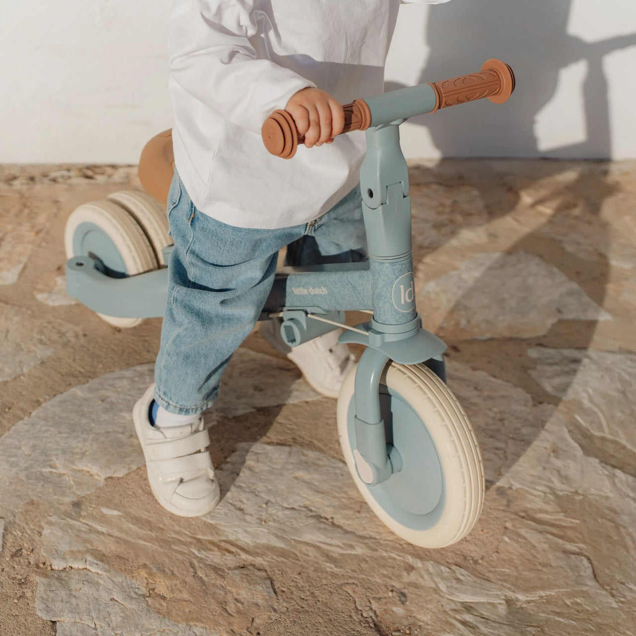 Triciclo 4 in 1 Blu Little Dutch - Scandi Kids Concept Store