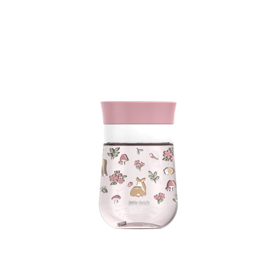 Frimo - Tazza Mio 360° 300ml + bavaglio in silicone Fairy Garden