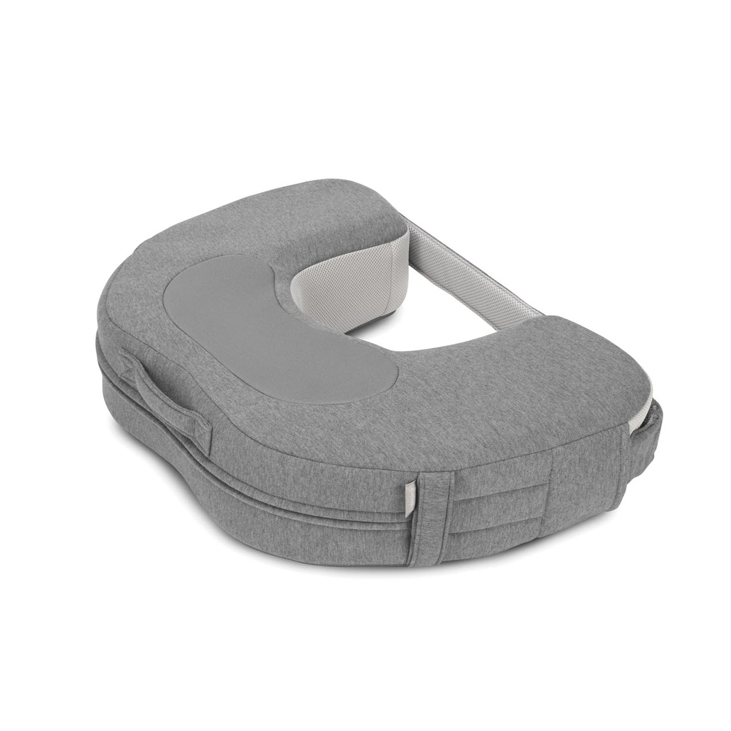 Inglesina ELYSIA breastfeeding pillow with soft fabric cover and ergonomic design, ideal for comfortable nursing sessions
