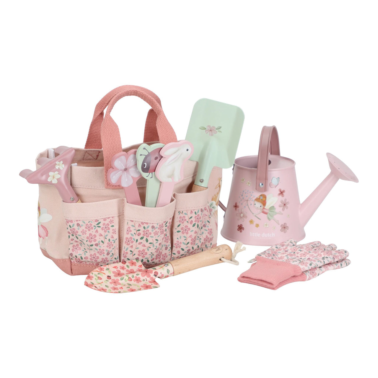 Set regalo da giardino - 5 pezzi - Rosa