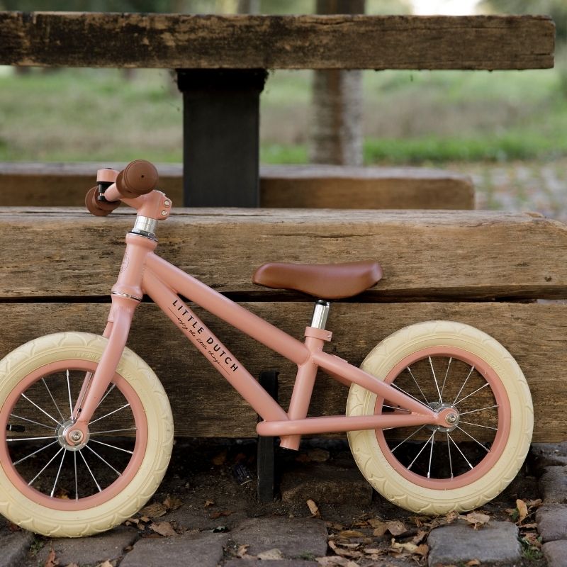 Little Dutch Balance bike pink matte