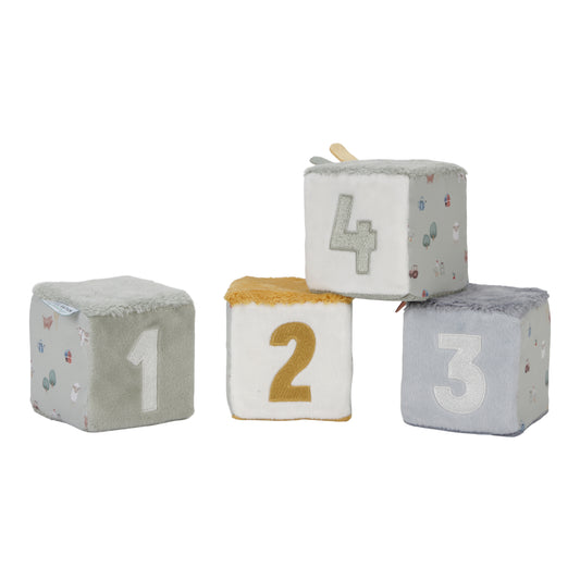 Soft blocks - Cubi morbidi (4 pezzi) Little Farm