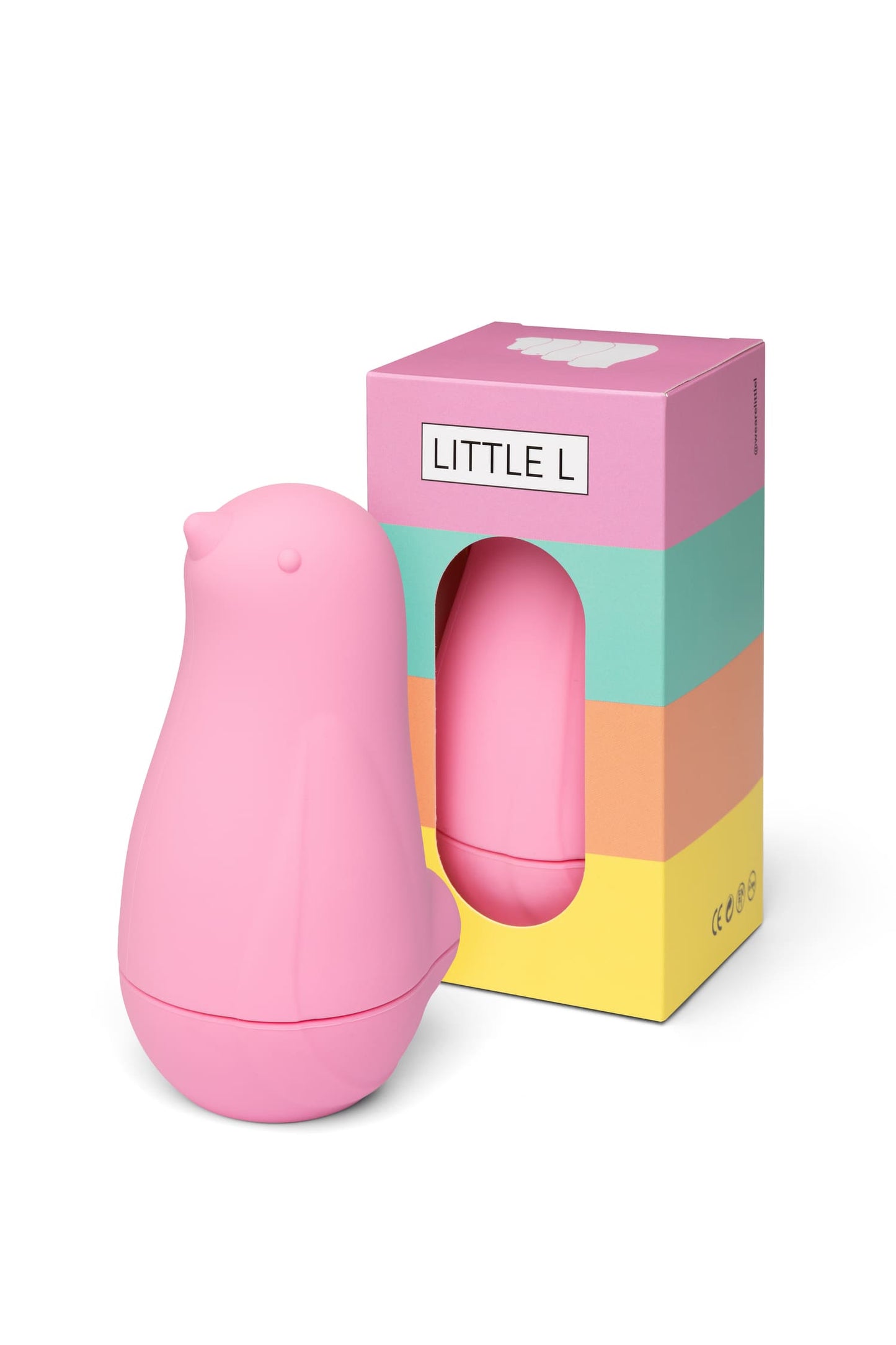 Little L - BIRDS PASTEL COLORS - OISEAUX PASTELS ROSA