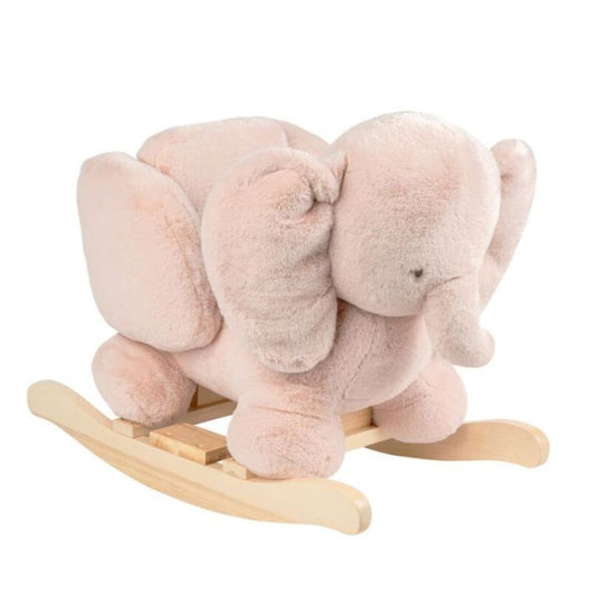 Elefante giocattolo a dondolo Elefante rosa  - Nattou - Scandi Kids Concept Store