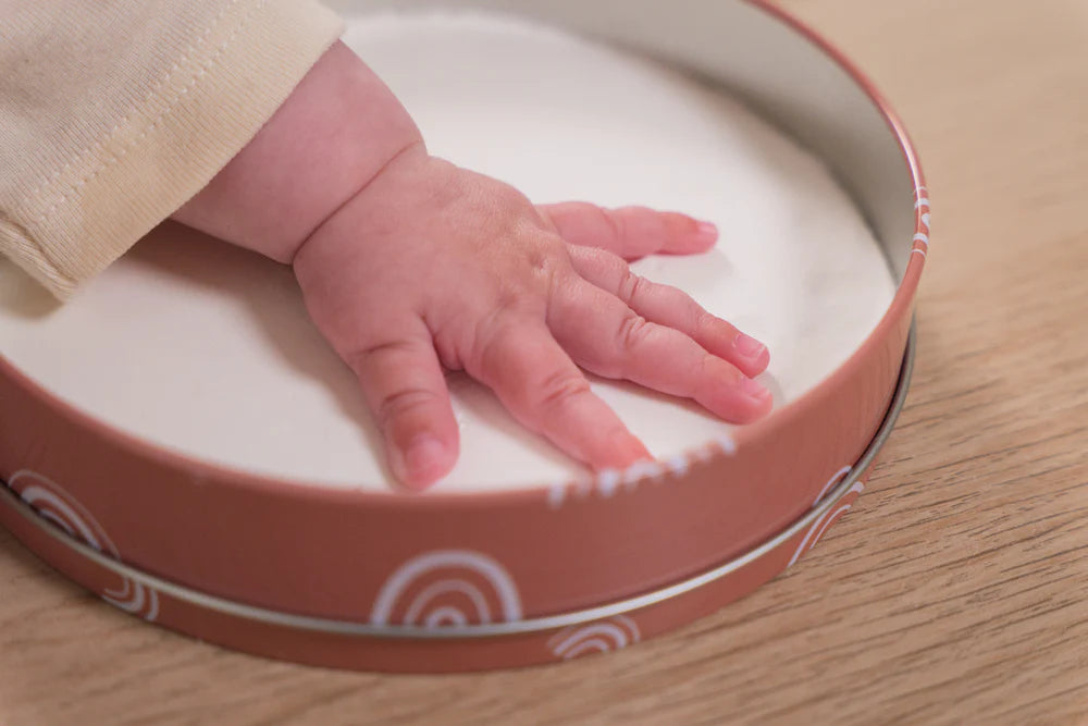 SCATOLA BABY ROTONDA - RAINBOW TERRACOTTA