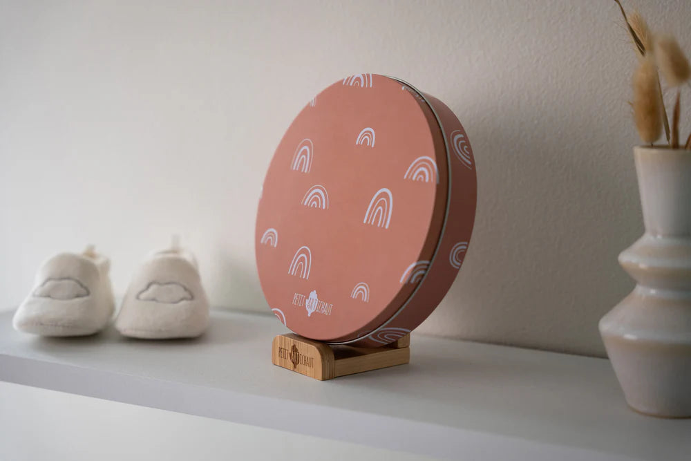 SCATOLA BABY ROTONDA - RAINBOW TERRACOTTA