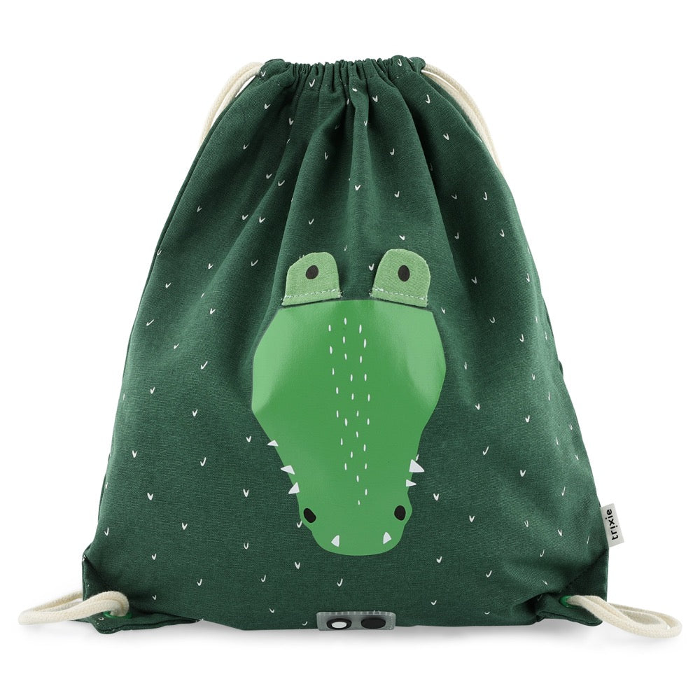 Drawstring bag sacca Trixie Mr. Crocodile