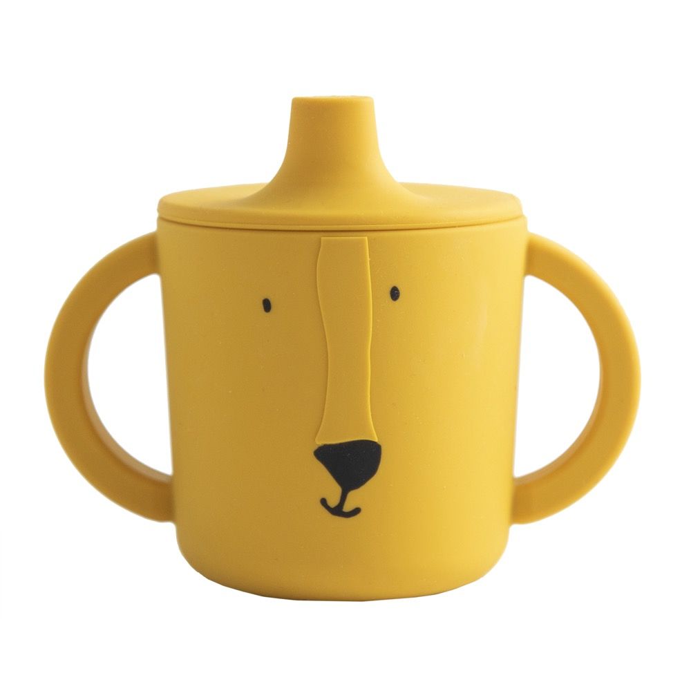 Buca- Set pappa Lion piatto, posatine, bavaglino e slippy cup
