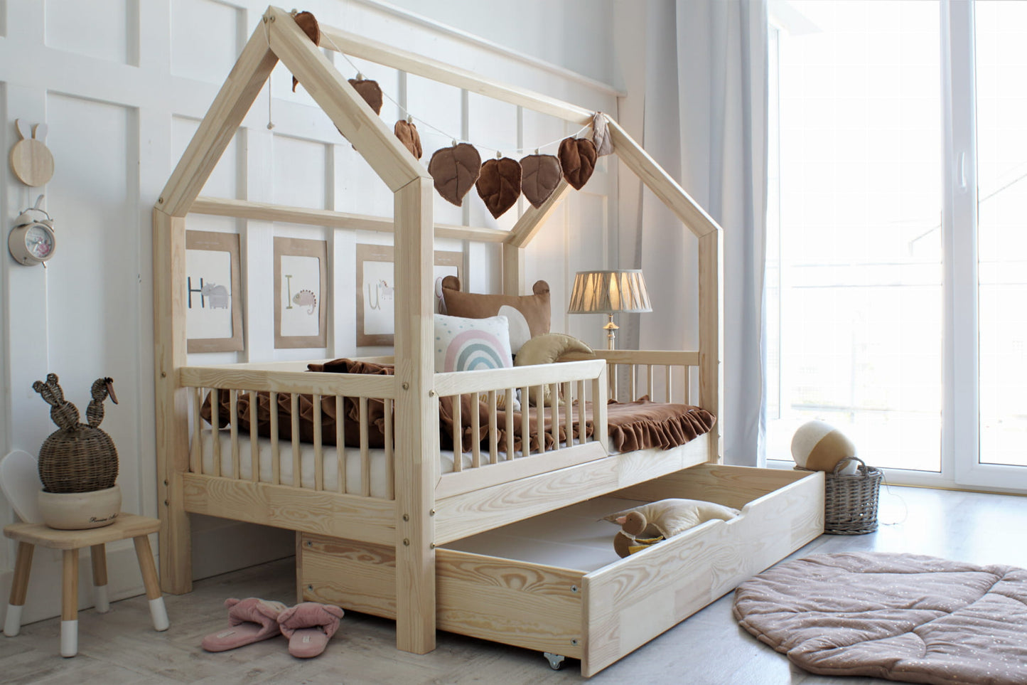 Letto casa Pioli Plus (versione con cassetto)
