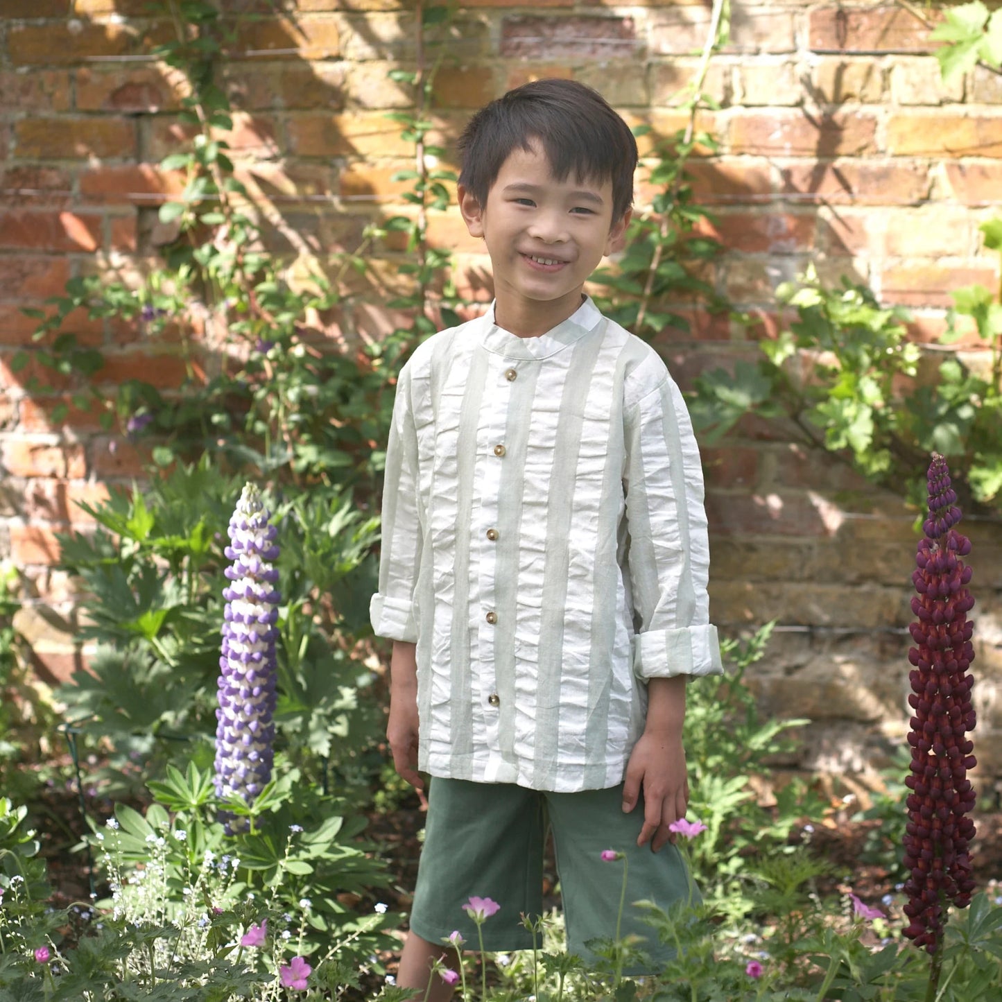 Pantaloncini Chino - Verde PIGEON