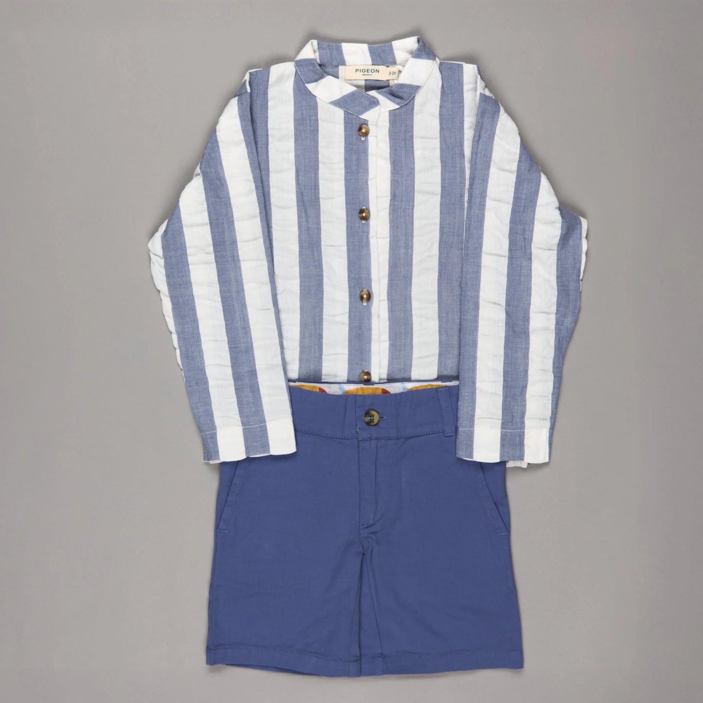 Pantaloncini Chino - Blu PIGEON