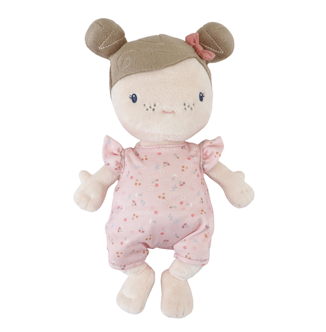 Peluche Bambola Rosa Little Pink Flowers - baby doll rosa set