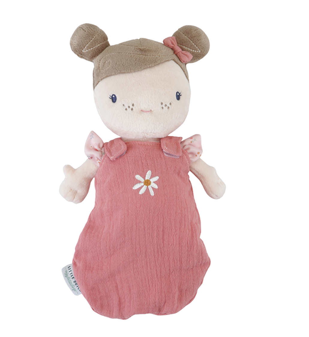 Peluche Bambola Rosa Little Pink Flowers - baby doll rosa set