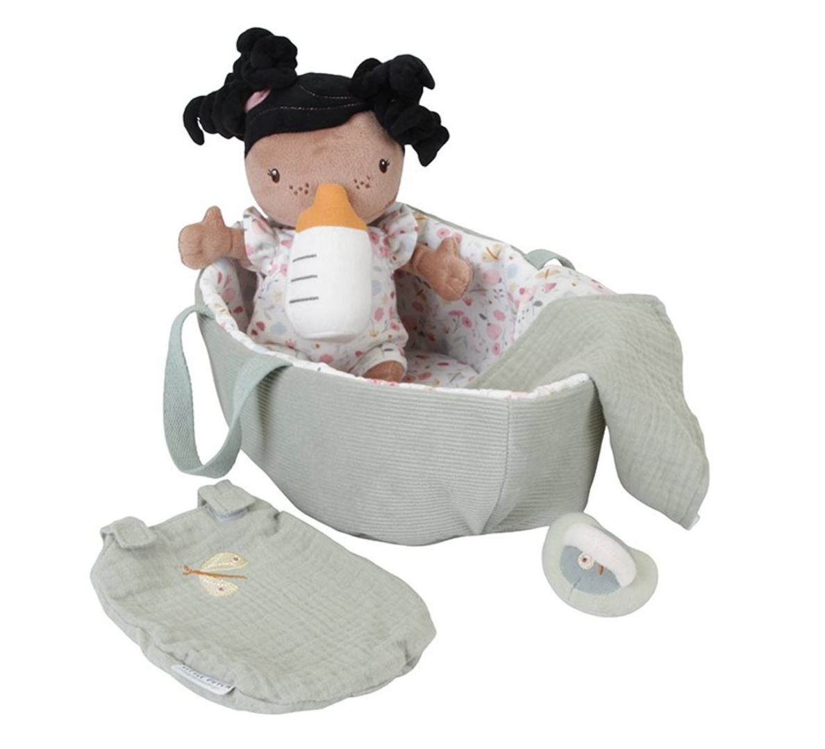 Peluche Bambola Evi Flowers & Butterflies  - baby doll Evi  set