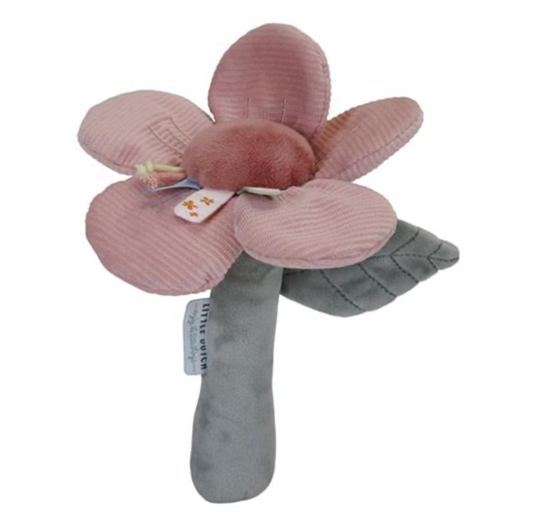 Rattle Toy Flower LD87 - Flower & Butterflies