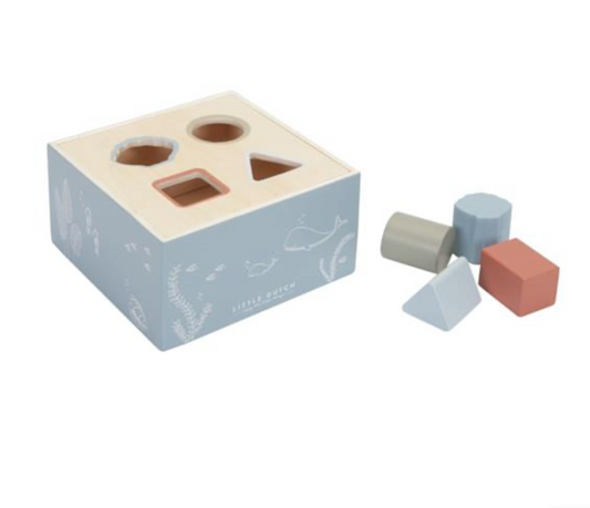 Shape Sorter  - cubo con forme ad incastro ocean