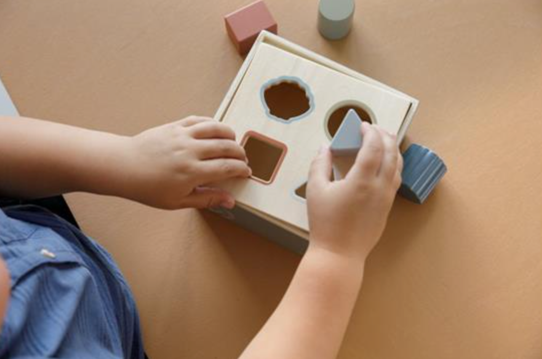 Shape Sorter  - cubo con forme ad incastro ocean