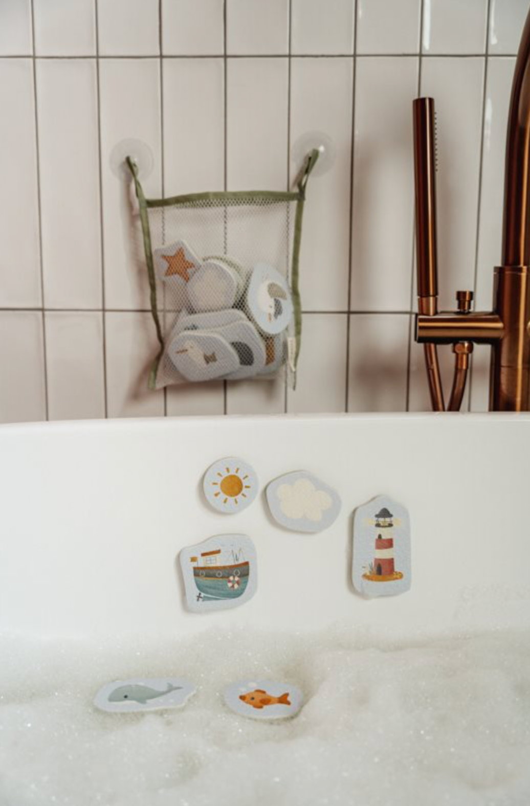 Bath foam figures - Sagome per il bagnetto Sailor Bay