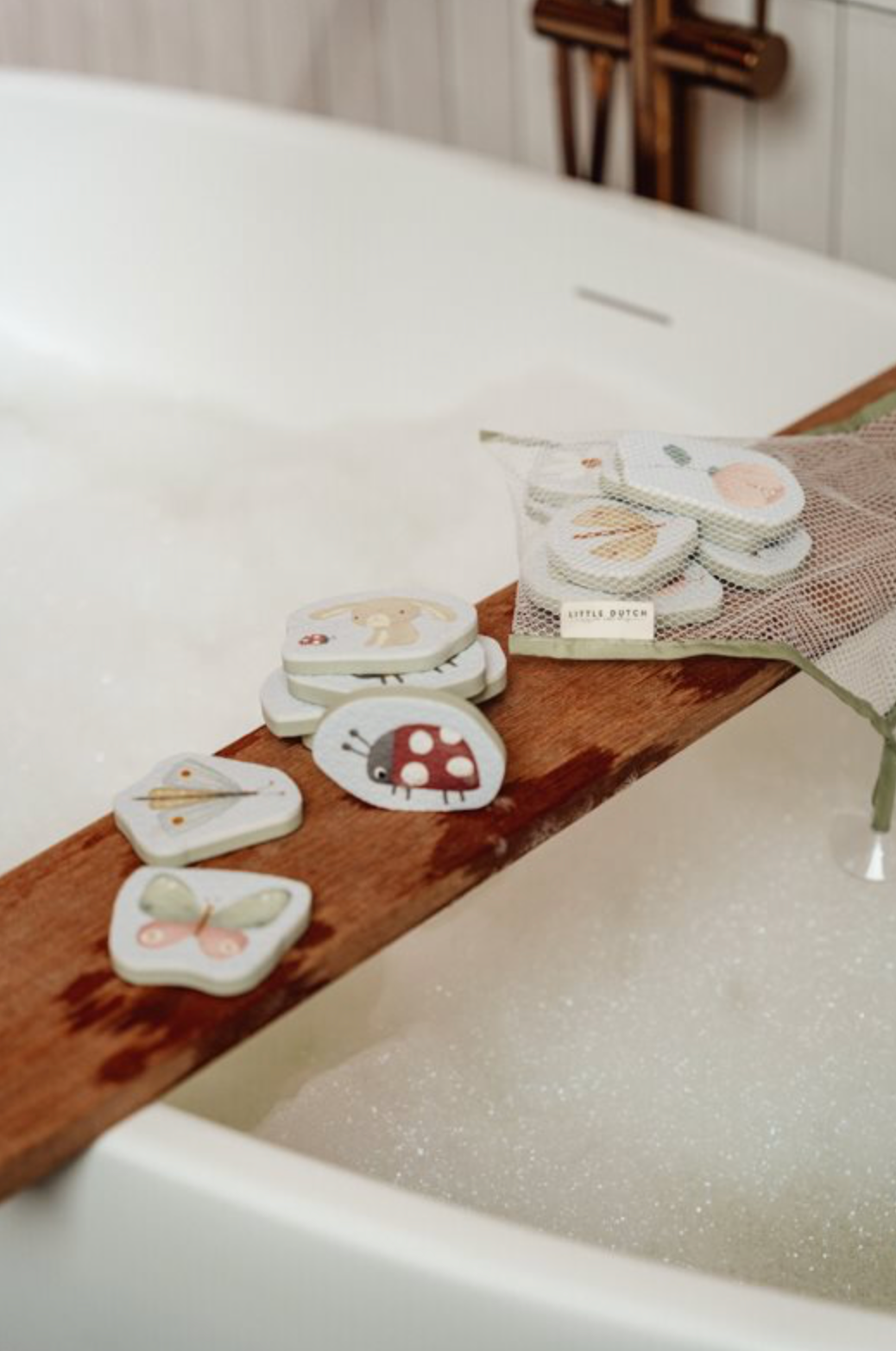 Bath foam figures - Sagome per il bagnetto Flowers & Butterflies