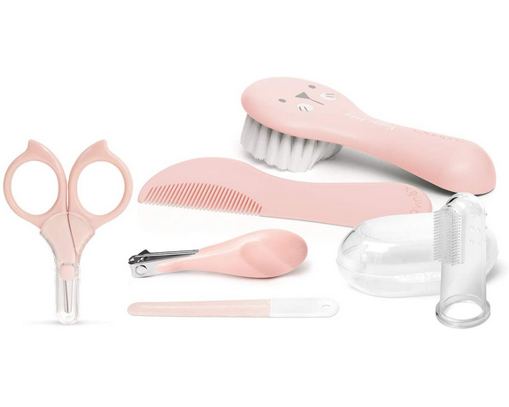 Suavinex set manicure Birdies Rosa