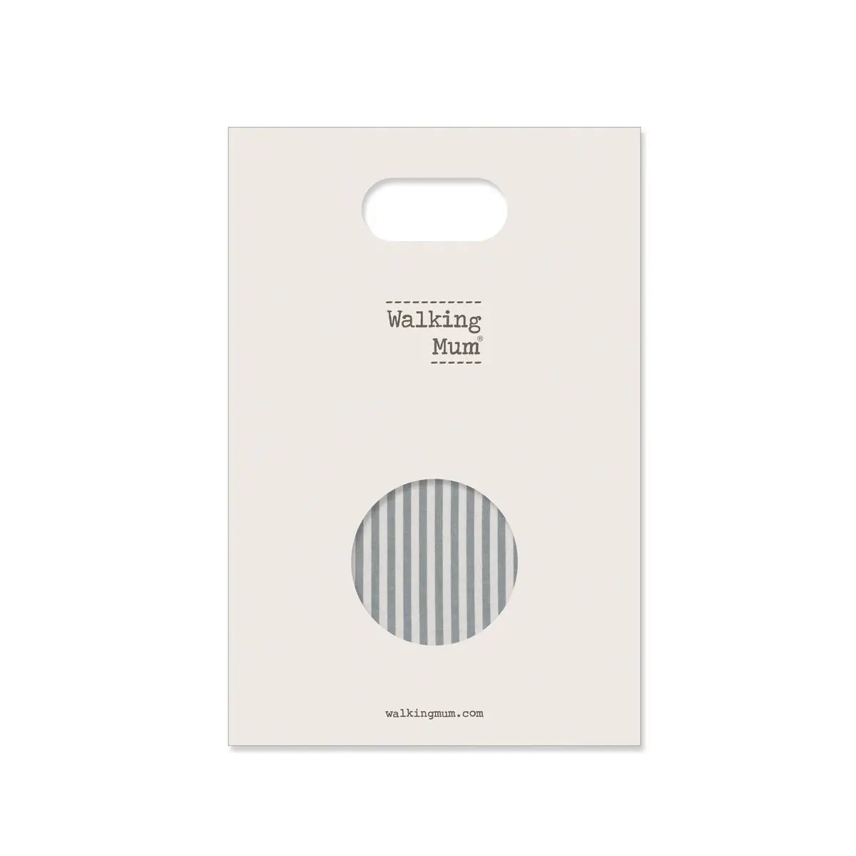 Materssino per seggiolino auto universale Praliné Strisce Matcha Walking Mum