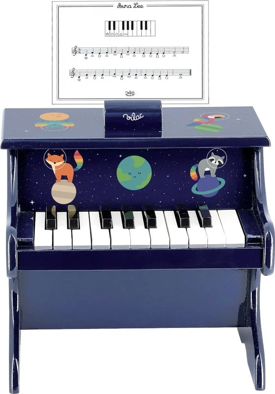 Pianoforte Vilac - Blu Animali nello spazio